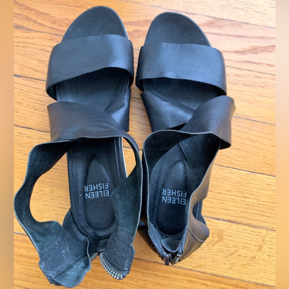 Eileen fisher strappy sandals
